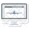 landing pages icon svg