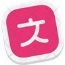 icon for language