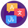 icon for different languages
