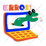 computer virus logo
