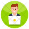 icon for remote employee