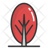 larch tree emoji