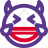 laughing devil icon