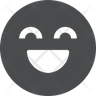 laughing face logo
