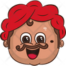laughing uncle icon png