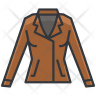 icon for leather jacket