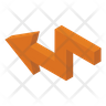 left arrow logo