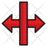 two sided left right arrow symbol