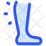 icon for calf leg