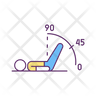leg raise icons free