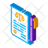 legal protection icon svg