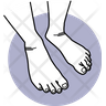 free open leg icons