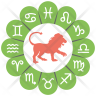 free leo astrology icons