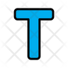 letter t icon download