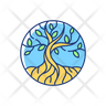 icon for life tree