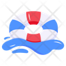 lifesaver tube symbol