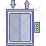 icons for traction elevator