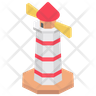 map lighthouse symbol