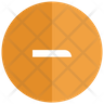 line button icon