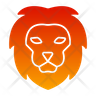 icon for lion head