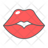 free sexy lips icons