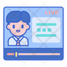 live lecture icons
