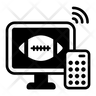 live rugby match icon svg