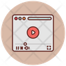 videocast icons free
