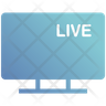 icon for live tv