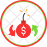 financial donation symbol