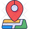 icon map market