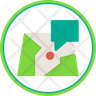 icon for map message