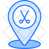 salon location symbol