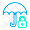 lock umbrella logo