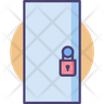 locked door logo