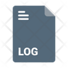 icons for log file