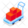 carrier trolley icon