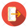 user sign out icon