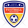 free football crest icons