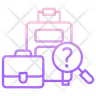 lost found luggage icon png