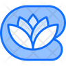 icon for lotus flower