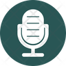 free recording mic icons