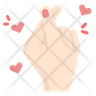 free korean heart icons
