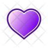 heart wishlist icon