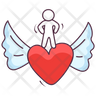 love angel symbol