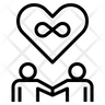 love forever icon png