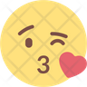 icon for love kiss