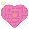 icon love labyrinth
