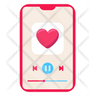 icon for love music