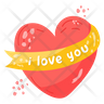 icon for love you